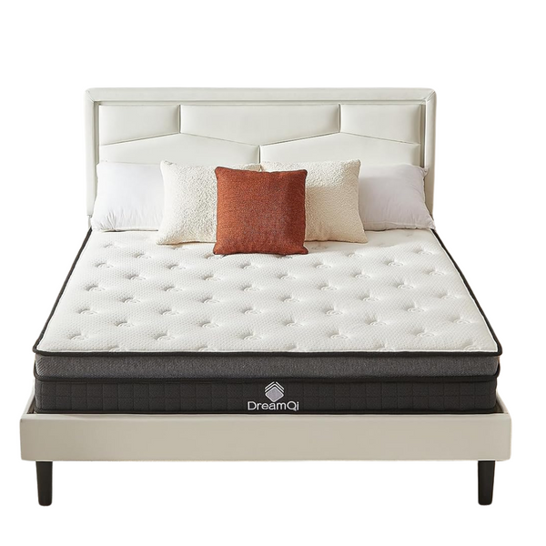 DreamQi Gel Memory Foam & Pocket Spring 8" Hybrid Twin Mattress