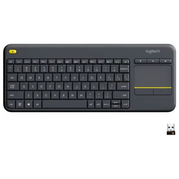 Logitech K400 Plus Wireless Touch Keyboard with Built-In Touchpad