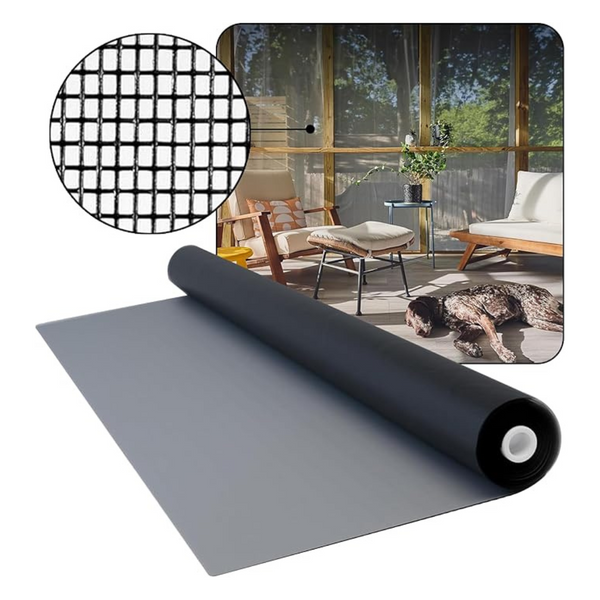 48 In x 9.8 ft Window Screen Mesh Fiberglass Mesh Roll