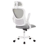 JHK Mesh Ergonomic Office Computer Desk Chair With Flip-Up Arms