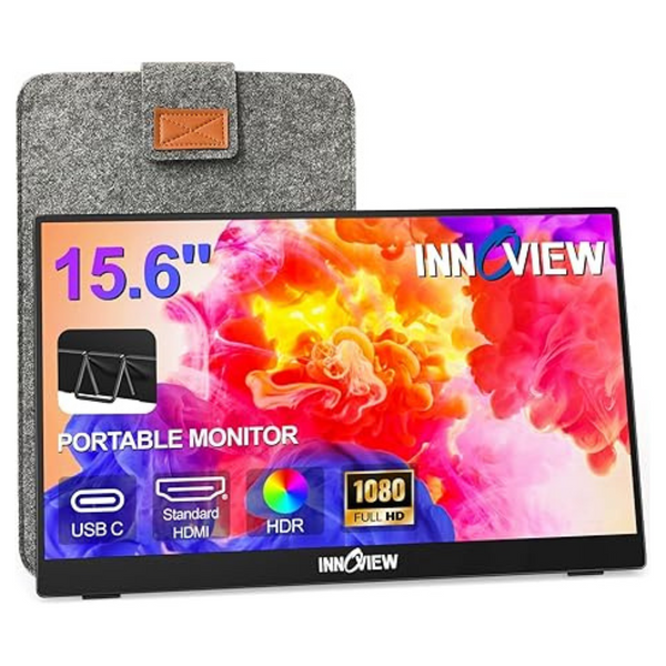 InnoView 15.6" Portable FHD IPS Monitor For Laptop