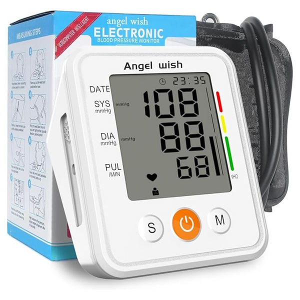 Angel Wish Automatic Cuff Blood-Pressure Monitor
