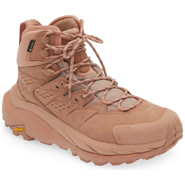 HOKA Women's Kaha 2 GTX Waterproof Hiking Boot (Cork / Cappuccino)