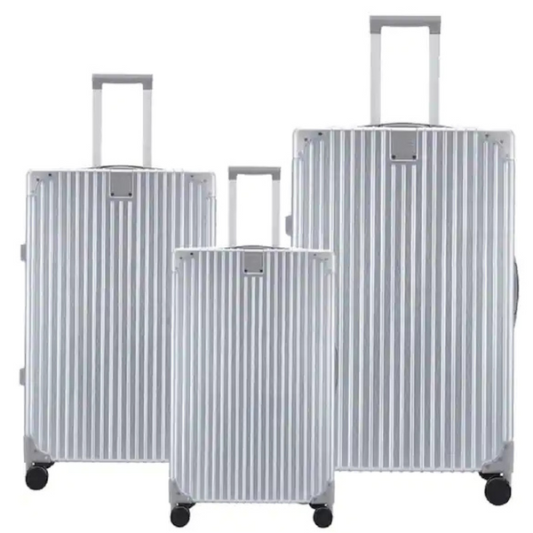 3-Piece Hikolayae Border Hardside Luggage Set with Spinner (various)