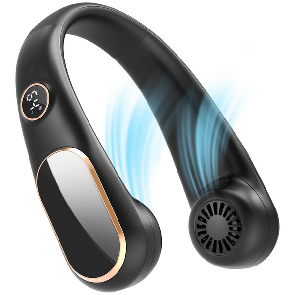 Portable Rechargeable Personal Neck Fan with 5 speeds