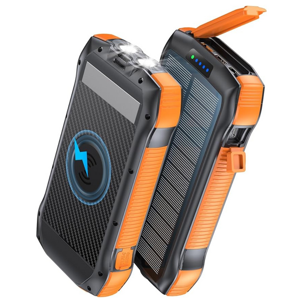 Moskiz F33W 40000mAh Solar Charger Power Bank With USB-C Port