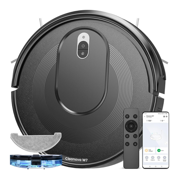 Robot Vacuum And Mop Combo W/ Watertank & Dustbin