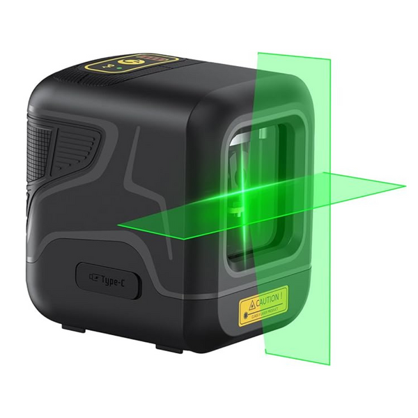 100-Ft Self-Leveling Green Cross Line Laser Level