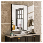 Harritpure 24"x32" Rectangular Bathroom Mirror