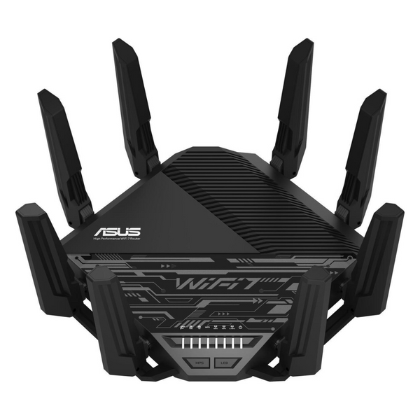 ASUS BE19000 802.11BE Tri-Band Performance WiFi 7 Extendable Router