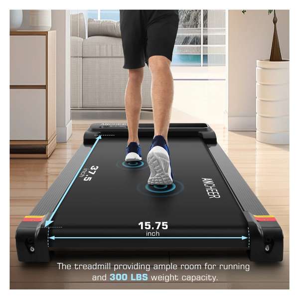 Simpfree 2-In-1 Walking Pad With Shock-absorbing Rubber