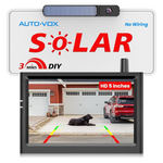 Auto-Vox Solar Wireless Backup Camera With 5" Monitor