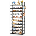 EWXZY 10-Tiers 40-Pairs Shoe Rack