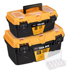 AIRAJ 12" Hardware Electric Drill Storage Toolbox Set