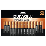 20-Count Duracell CopperTop AA Alkaline Batteries