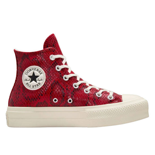 Chuck Taylor All Star Lift Platform Snakeskin Print Shoes