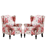 Evstati Christasha Set Of 2 29'' Wide Chair With Nailhead Trim And Arms