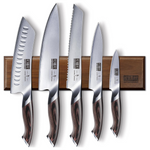 6-Piece Japanese German High Carbon Steel Kitchen Knife Set