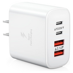 40W 4-Port USB Type C Fast C Charger Block