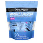 20-Count Neutrogena Makeup Remover Cleansing Face Wipes