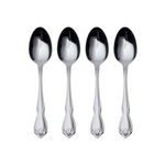 Oneida 4-Piece True Rose Everyday Flatware Teaspoons
