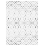 5 x 7ft Super Soft Machine Washable Modern Area Rug