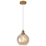 Breakwater Bay Joulane 1 Light 8" Wide Modern Rustic Globe Single Pendant Lighting
