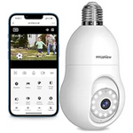 LaView 4MP 360-Degree 2K Wireless Smart Bulb Security Camera
