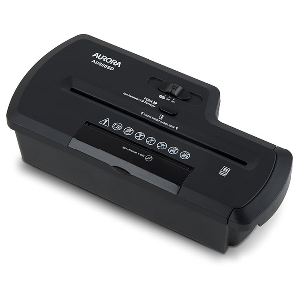Aurora AU800SD Professional 8-sheet Strip Cut Paper Shredder