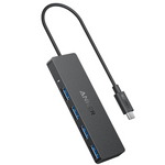 Anker 4-Port USB 3.0 Hub With 5Gbps Data Transfer (USB-C, 0.7 Ft)