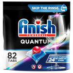FINISH Quantum Powerball, Dishwasher Pods, Advanced Clean & Shine (82 Count Dishwasher Tablets)