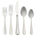 65-Piece Oneida Flight 18/0 Stainless Steel Everyday Flatware Set