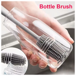 Silicone Milk Bottle Brush Cup Scrubber