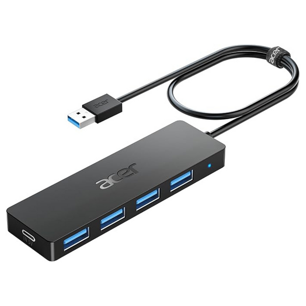 Acer 4 Ports USB Hub With 2Ft Cable