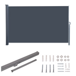 Zimtown 63" x 118" Privacy Side Awning