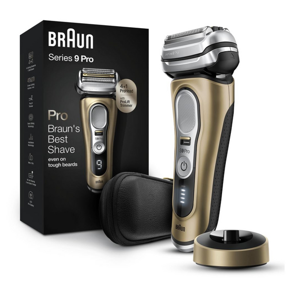 Braun Series 9 Pro Electric Waterproof Foil Shaver With ProLift Trimmer