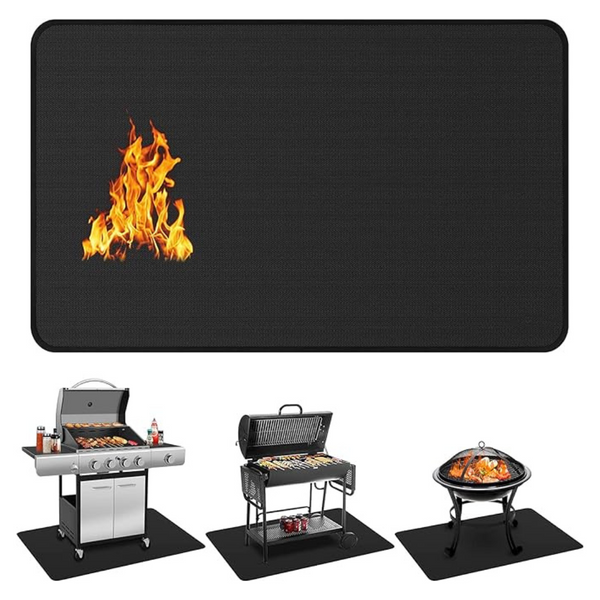 60" x 40" Under Grill Mats For Outdoor Grill