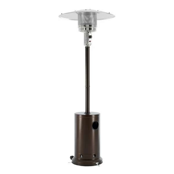 EDX 48000 BTU Propane Patio Heater With Double Heating Grid