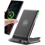 15W Qi-Certified Wireless Charging Station W/ Sleep-Friendly Adaptive Light