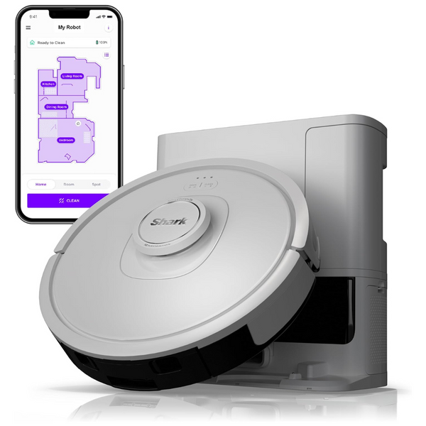 Shark RV2302AE IQ Robot Vacuum With Bagless Self-Empty 60 Day Capacity Base