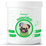 150-Count Plant-Based Cat Dog Ear Cleaner Wipes