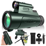 80x100 Monocular Telescope With Lights