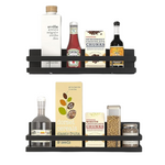 2-Pack Miugo Moveable Magnetic Spice Rack With 8 Hooks