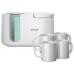 Cricut Mug Heat Press Machines With 4 Blank Mugs (12oz Each)