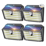 4-Pack 126 LED Ultra-Bright Wireless Motion Sensor Lights