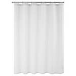 72" x 72" Amazon Aware Waffle Weave Shower Curtain (White)