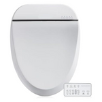 Electric Smart Bidet White Toilet Seat With Slow Close (A102S-W)