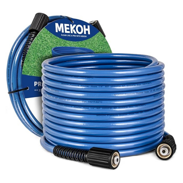 3500PSI 1/4" 32ft Kink Resistant Pressure Power Washer Hose