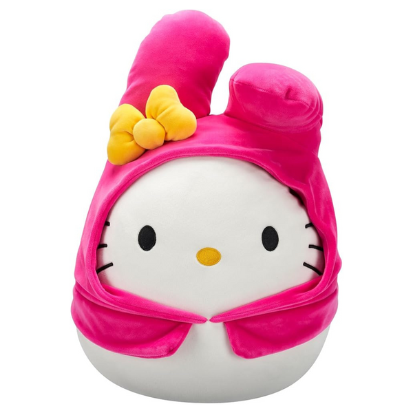 Squishmallows Sanrio 14" Hello Kitty in My Melody Hoodie Plush
