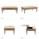 Lark Manor Aristidh Rectangular Lift Top Coffee Table